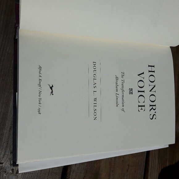 Honor's Voice Transformation of Abraham Lincoln Hard Cover - Picture 3 of 3